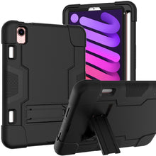 Load image into Gallery viewer, Contrast Color Robot Shockproof Silicone + PC Protective Case with Holder &amp; Pen Slot, For iPad mini 2024 / mini 6