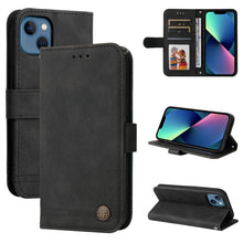 Load image into Gallery viewer, Skin Feel Life Tree Metal Button Horizontal Flip Leather Case with Holder &amp; Card Slot &amp; Wallet &amp; Photo Frame &amp; Strap, For iPhone 13 mini, For iPhone 13, For iPhone 13 Pro, For iPhone 13 Pro Max, For iPhone 12 mini, For iPhone 12 / 12 Pro               ...