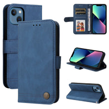 Load image into Gallery viewer, Skin Feel Life Tree Metal Button Horizontal Flip Leather Case with Holder &amp; Card Slot &amp; Wallet &amp; Photo Frame &amp; Strap, For iPhone 13 mini, For iPhone 13, For iPhone 13 Pro, For iPhone 13 Pro Max, For iPhone 12 mini, For iPhone 12 / 12 Pro               ...