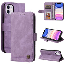 Load image into Gallery viewer, Skin Feel Life Tree Metal Button Horizontal Flip Leather Case with Holder &amp; Card Slot &amp; Wallet &amp; Photo Frame &amp; Strap, For iPhone 13 mini, For iPhone 13, For iPhone 13 Pro, For iPhone 13 Pro Max, For iPhone 12 mini, For iPhone 12 / 12 Pro               ...