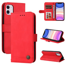 Load image into Gallery viewer, Skin Feel Life Tree Metal Button Horizontal Flip Leather Case with Holder &amp; Card Slot &amp; Wallet &amp; Photo Frame &amp; Strap, For iPhone 13 mini, For iPhone 13, For iPhone 13 Pro, For iPhone 13 Pro Max, For iPhone 12 mini, For iPhone 12 / 12 Pro               ...
