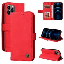 Load image into Gallery viewer, Skin Feel Life Tree Metal Button Horizontal Flip Leather Case with Holder &amp; Card Slot &amp; Wallet &amp; Photo Frame &amp; Strap, For iPhone 13 mini, For iPhone 13, For iPhone 13 Pro, For iPhone 13 Pro Max, For iPhone 12 mini, For iPhone 12 / 12 Pro               ...