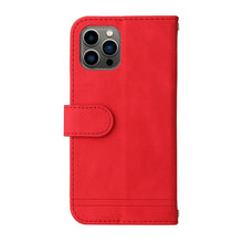 Load image into Gallery viewer, Skin Feel Life Tree Metal Button Horizontal Flip Leather Case with Holder &amp; Card Slot &amp; Wallet &amp; Photo Frame &amp; Strap, For iPhone 11 Pro Max, For iPhone SE 2022 / SE 2020 / 8 / 7, For iPhone 8 Plus / 7 Plus, For iPhone 6 / 6s, For iPhone 6 Plus / 6s Plus