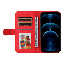 Load image into Gallery viewer, Skin Feel Life Tree Metal Button Horizontal Flip Leather Case with Holder &amp; Card Slot &amp; Wallet &amp; Photo Frame &amp; Strap, For iPhone 11 Pro Max, For iPhone SE 2022 / SE 2020 / 8 / 7, For iPhone 8 Plus / 7 Plus, For iPhone 6 / 6s, For iPhone 6 Plus / 6s Plus