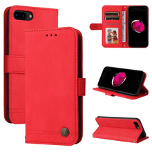 Load image into Gallery viewer, Skin Feel Life Tree Metal Button Horizontal Flip Leather Case with Holder &amp; Card Slot &amp; Wallet &amp; Photo Frame &amp; Strap, For iPhone 11 Pro Max, For iPhone SE 2022 / SE 2020 / 8 / 7, For iPhone 8 Plus / 7 Plus, For iPhone 6 / 6s, For iPhone 6 Plus / 6s Plus