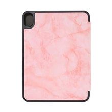 Load image into Gallery viewer, Marble Texture Smart Leather Tablet Case with 3-Folding Holder &amp; Pen Slot, For iPad mini 6 / mini 2024