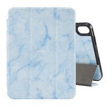 Load image into Gallery viewer, Marble Texture Smart Leather Tablet Case with 3-Folding Holder &amp; Pen Slot, For iPad mini 6 / mini 2024