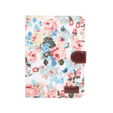 Load image into Gallery viewer, Flowers Cloth Smart Leather Tablet Case, For iPad mini 6 / mini 2024