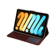 Load image into Gallery viewer, Flowers Cloth Smart Leather Tablet Case, For iPad mini 6 / mini 2024