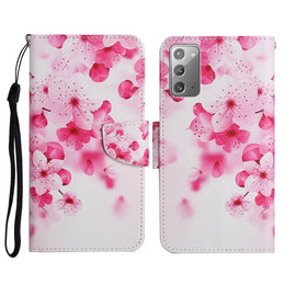 Painted Pattern Horizontal Flip Leather Case with Holder & Card Slot & Wallet, For Samsung Galaxy Note20, For Samsung Galaxy Note20 Ultra