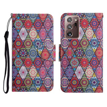 Load image into Gallery viewer, Painted Pattern Horizontal Flip Leather Case with Holder &amp; Card Slot &amp; Wallet, For Samsung Galaxy Note20, For Samsung Galaxy Note20 Ultra