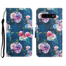 Load image into Gallery viewer, Painted Pattern Horizontal Flip Leather Case with Holder &amp; Card Slot &amp; Wallet, For Samsung Galaxy S10, For Samsung Galaxy S10+