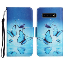 Load image into Gallery viewer, Painted Pattern Horizontal Flip Leather Case with Holder &amp; Card Slot &amp; Wallet, For Samsung Galaxy S10, For Samsung Galaxy S10+