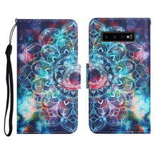 Load image into Gallery viewer, Painted Pattern Horizontal Flip Leather Case with Holder &amp; Card Slot &amp; Wallet, For Samsung Galaxy S10, For Samsung Galaxy S10+