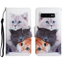 Load image into Gallery viewer, Painted Pattern Horizontal Flip Leather Case with Holder &amp; Card Slot &amp; Wallet, For Samsung Galaxy S10, For Samsung Galaxy S10+