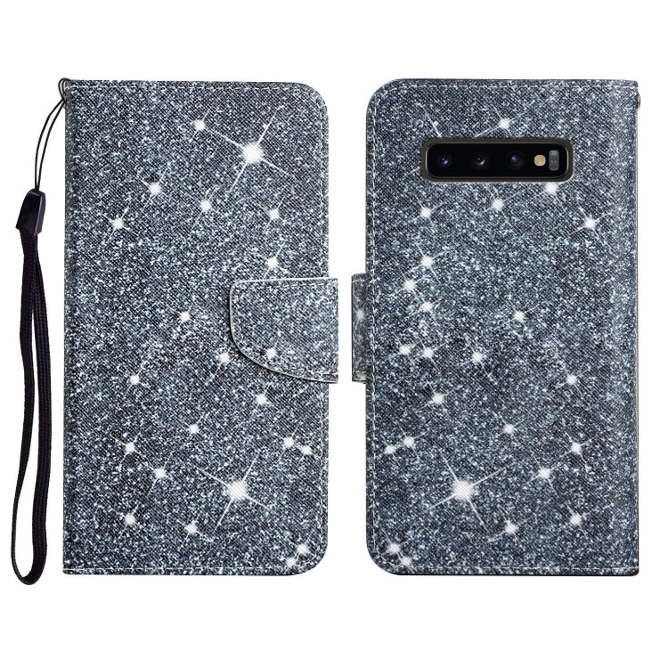 Painted Pattern Horizontal Flip Leather Case with Holder & Card Slot & Wallet, For Samsung Galaxy S10, For Samsung Galaxy S10+