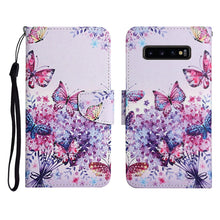 Load image into Gallery viewer, Painted Pattern Horizontal Flip Leather Case with Holder &amp; Card Slot &amp; Wallet, For Samsung Galaxy S10, For Samsung Galaxy S10+