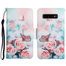 Load image into Gallery viewer, Painted Pattern Horizontal Flip Leather Case with Holder &amp; Card Slot &amp; Wallet, For Samsung Galaxy S10, For Samsung Galaxy S10+