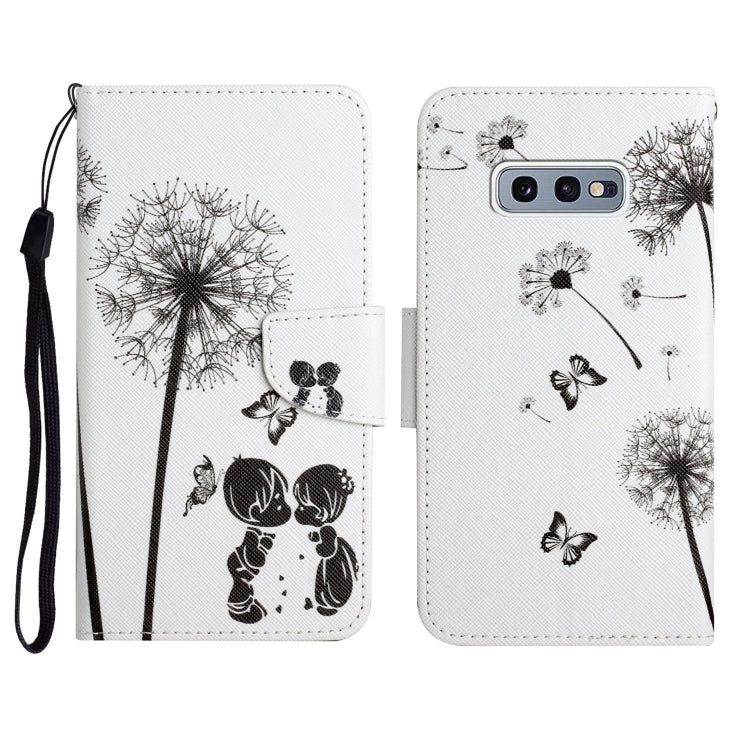 Painted Pattern Horizontal Flip Leather Case with Holder & Card Slot & Wallet, For Samsung Galaxy S10e, For Samsung Galaxy S20