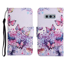 Load image into Gallery viewer, Painted Pattern Horizontal Flip Leather Case with Holder &amp; Card Slot &amp; Wallet, For Samsung Galaxy S10e, For Samsung Galaxy S20