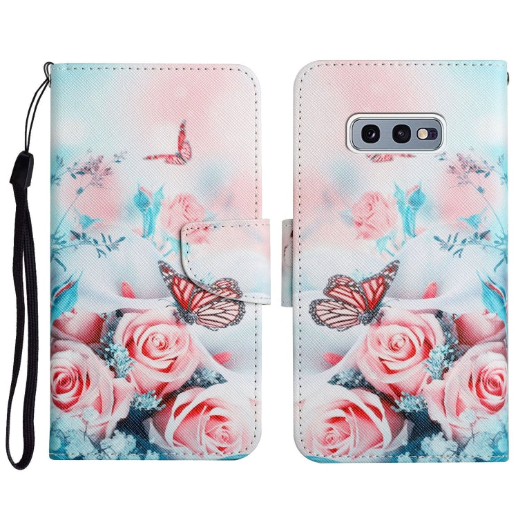 Painted Pattern Horizontal Flip Leather Case with Holder & Card Slot & Wallet, For Samsung Galaxy S10e, For Samsung Galaxy S20