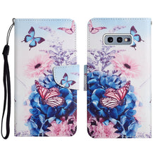 Load image into Gallery viewer, Painted Pattern Horizontal Flip Leather Case with Holder &amp; Card Slot &amp; Wallet, For Samsung Galaxy S10e, For Samsung Galaxy S20