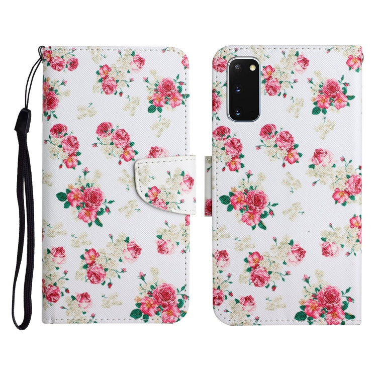 Painted Pattern Horizontal Flip Leather Case with Holder & Card Slot & Wallet, For Samsung Galaxy S10e, For Samsung Galaxy S20