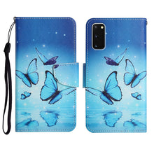 Load image into Gallery viewer, Painted Pattern Horizontal Flip Leather Case with Holder &amp; Card Slot &amp; Wallet, For Samsung Galaxy S10e, For Samsung Galaxy S20