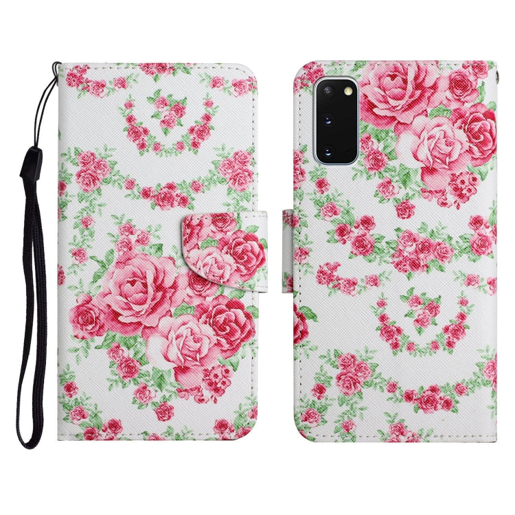 Painted Pattern Horizontal Flip Leather Case with Holder & Card Slot & Wallet, For Samsung Galaxy S20 FE, For Samsung Galaxy S20+