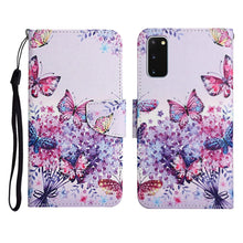 Load image into Gallery viewer, Painted Pattern Horizontal Flip Leather Case with Holder &amp; Card Slot &amp; Wallet, For Samsung Galaxy S20 FE, For Samsung Galaxy S20+