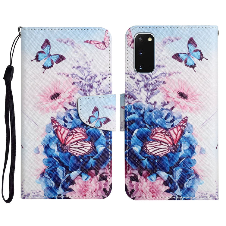 Painted Pattern Horizontal Flip Leather Case with Holder & Card Slot & Wallet, For Samsung Galaxy S20 FE, For Samsung Galaxy S20+