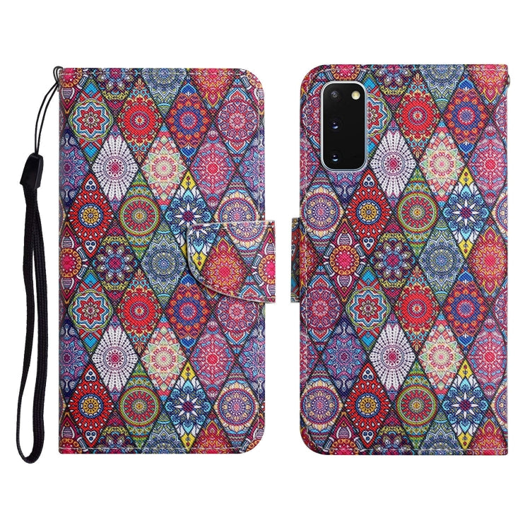 Painted Pattern Horizontal Flip Leather Case with Holder & Card Slot & Wallet, For Samsung Galaxy S20 FE, For Samsung Galaxy S20+