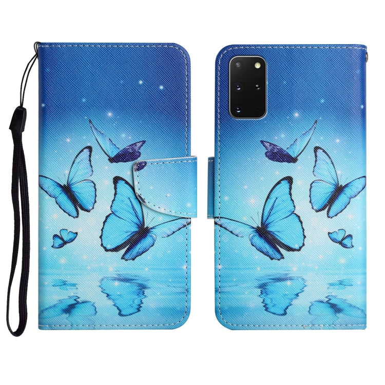 Painted Pattern Horizontal Flip Leather Case with Holder & Card Slot & Wallet, For Samsung Galaxy S20 FE, For Samsung Galaxy S20+