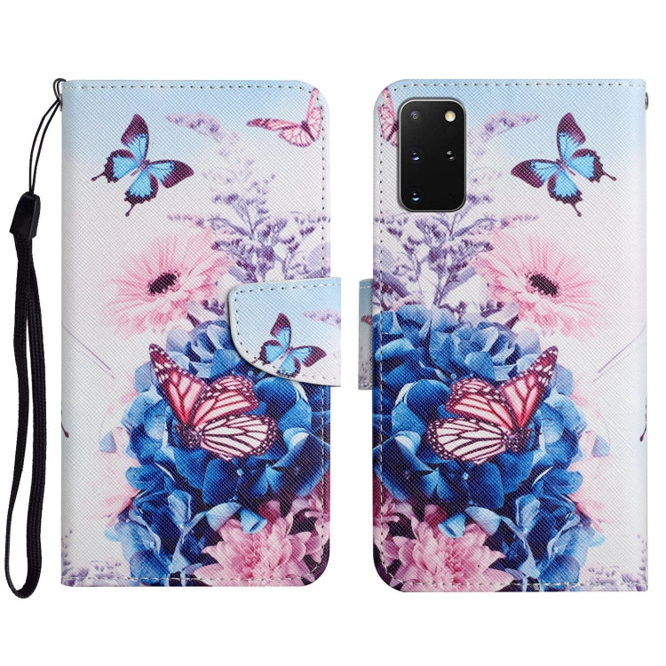 Painted Pattern Horizontal Flip Leather Case with Holder & Card Slot & Wallet, For Samsung Galaxy S20 FE, For Samsung Galaxy S20+