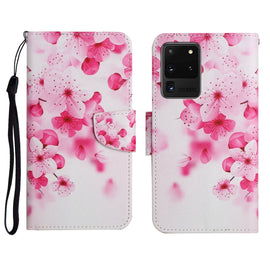 Painted Pattern Horizontal Flip Leather Case with Holder & Card Slot & Wallet, For Samsung Galaxy S20 Ultra, For Samsung Galaxy S21 5G