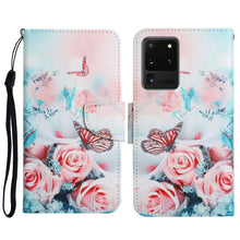 Load image into Gallery viewer, Painted Pattern Horizontal Flip Leather Case with Holder &amp; Card Slot &amp; Wallet, For Samsung Galaxy S20 Ultra, For Samsung Galaxy S21 5G