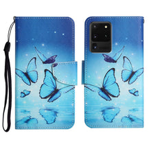 Load image into Gallery viewer, Painted Pattern Horizontal Flip Leather Case with Holder &amp; Card Slot &amp; Wallet, For Samsung Galaxy S20 Ultra, For Samsung Galaxy S21 5G