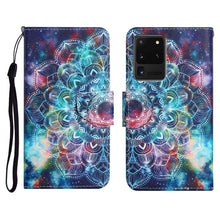 Load image into Gallery viewer, Painted Pattern Horizontal Flip Leather Case with Holder &amp; Card Slot &amp; Wallet, For Samsung Galaxy S20 Ultra, For Samsung Galaxy S21 5G