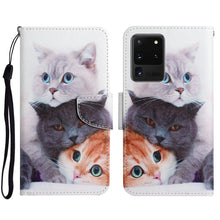 Load image into Gallery viewer, Painted Pattern Horizontal Flip Leather Case with Holder &amp; Card Slot &amp; Wallet, For Samsung Galaxy S20 Ultra, For Samsung Galaxy S21 5G