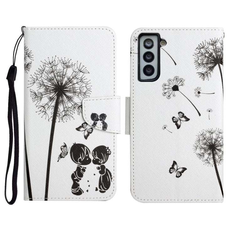 Painted Pattern Horizontal Flip Leather Case with Holder & Card Slot & Wallet, For Samsung Galaxy S20 Ultra, For Samsung Galaxy S21 5G