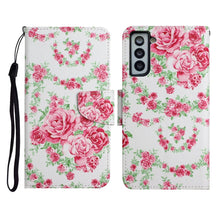 Load image into Gallery viewer, Painted Pattern Horizontal Flip Leather Case with Holder &amp; Card Slot &amp; Wallet, For Samsung Galaxy S21 FE 5G, For Samsung Galaxy S21+ 5G