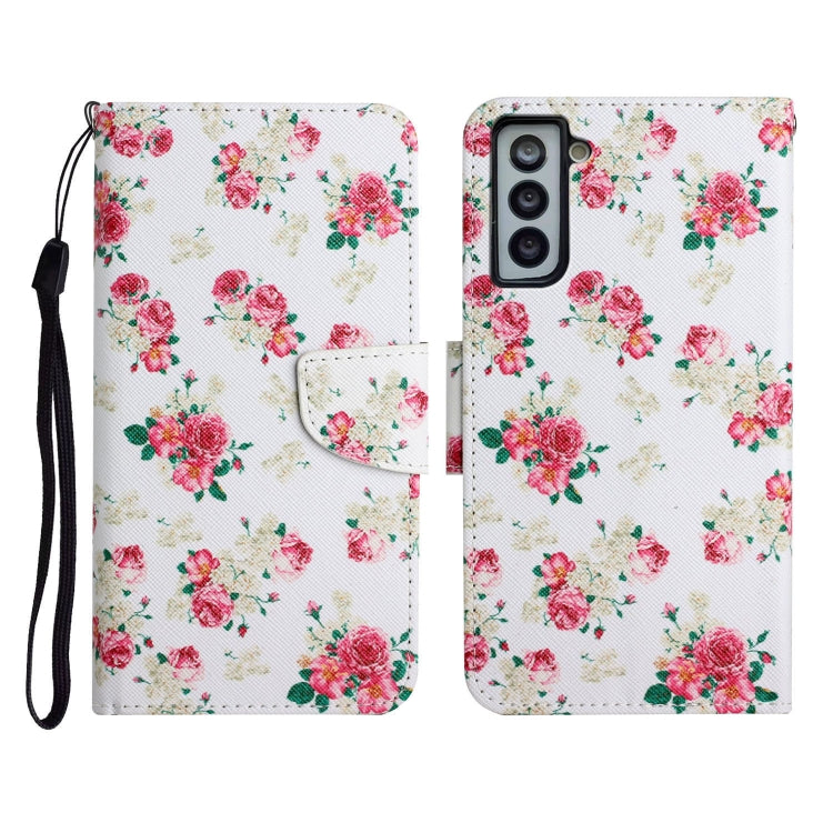 Painted Pattern Horizontal Flip Leather Case with Holder & Card Slot & Wallet, For Samsung Galaxy S21 FE 5G, For Samsung Galaxy S21+ 5G