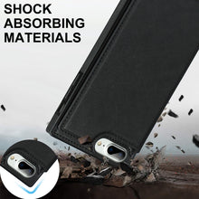 Load image into Gallery viewer, Cross-body Square Double Buckle Flip Card Bag TPU+PU Case with Card Slots &amp; Wallet &amp; Photo &amp; Strap, For iPhone 8 Plus / 7 Plus, For iPhone SE 2022 / SE 2020 / 8 / 7, For iPhone 11, For iPhone 11 Pro, For iPhone 11 Pro Max, For iPhone 12 mini           ...