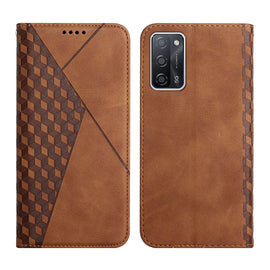Diamond Pattern Splicing Skin Feel Magnetic Horizontal Flip Leather Case with Card Slots & Holder & Wallet, For OPPO A16s / A16 / A54s / A53s 5G / A55 5G, For OPPO Realme V13 5G / Realme 8 5G, For Xiaomi Redmi 10                                        ...