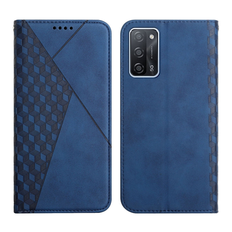 Diamond Pattern Splicing Skin Feel Magnetic Horizontal Flip Leather Case with Card Slots & Holder & Wallet, For OPPO A16s / A16 / A54s / A53s 5G / A55 5G, For OPPO Realme V13 5G / Realme 8 5G, For Xiaomi Redmi 10                                        ...