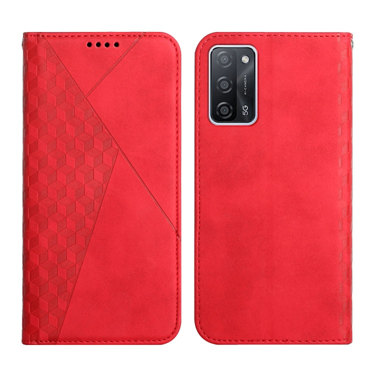 Diamond Pattern Splicing Skin Feel Magnetic Horizontal Flip Leather Case with Card Slots & Holder & Wallet, For OPPO A16s / A16 / A54s / A53s 5G / A55 5G, For OPPO Realme V13 5G / Realme 8 5G, For Xiaomi Redmi 10                                        ...