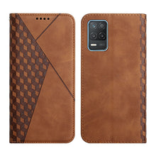 Load image into Gallery viewer, Diamond Pattern Splicing Skin Feel Magnetic Horizontal Flip Leather Case with Card Slots &amp; Holder &amp; Wallet, For OPPO A16s / A16 / A54s / A53s 5G / A55 5G, For OPPO Realme V13 5G / Realme 8 5G, For Xiaomi Redmi 10                                        ...