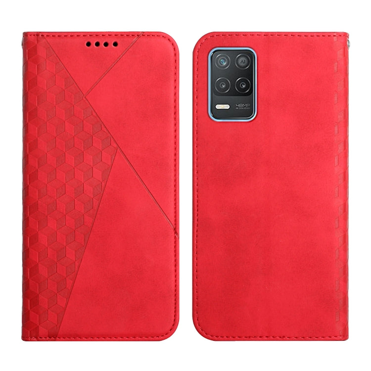 Diamond Pattern Splicing Skin Feel Magnetic Horizontal Flip Leather Case with Card Slots & Holder & Wallet, For OPPO A16s / A16 / A54s / A53s 5G / A55 5G, For OPPO Realme V13 5G / Realme 8 5G, For Xiaomi Redmi 10                                        ...
