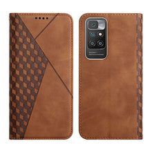 Load image into Gallery viewer, Diamond Pattern Splicing Skin Feel Magnetic Horizontal Flip Leather Case with Card Slots &amp; Holder &amp; Wallet, For OPPO A16s / A16 / A54s / A53s 5G / A55 5G, For OPPO Realme V13 5G / Realme 8 5G, For Xiaomi Redmi 10                                        ...
