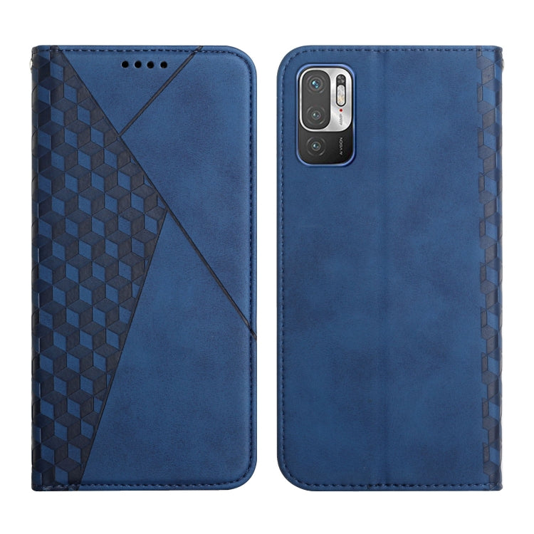 Diamond Pattern Splicing Skin Feel Magnetic Horizontal Flip Leather Case with Card Slots & Holder & Wallet, For OPPO A16s / A16 / A54s / A53s 5G / A55 5G, For OPPO Realme V13 5G / Realme 8 5G, For Xiaomi Redmi 10                                        ...